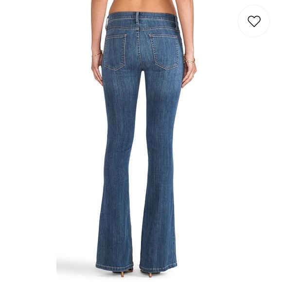 Current Elliott, The Low Bell jean in Atlantis - Picture 2 of 4